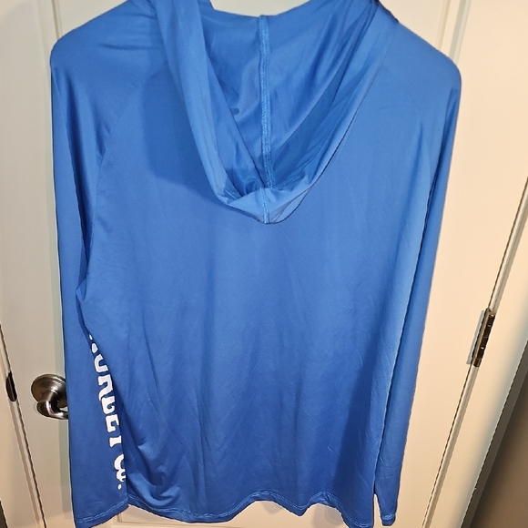 Hurley Deep Blue Long Sleeve Hooded Sunshirt SIZE XL - Picture 4 of 7